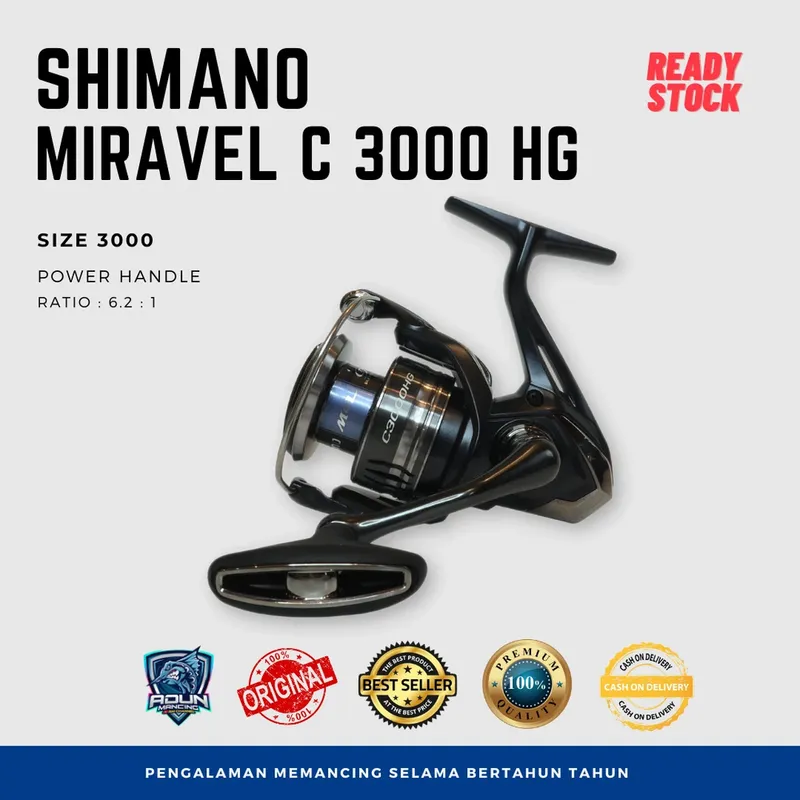 Reel Shimano Miravel C3000HG