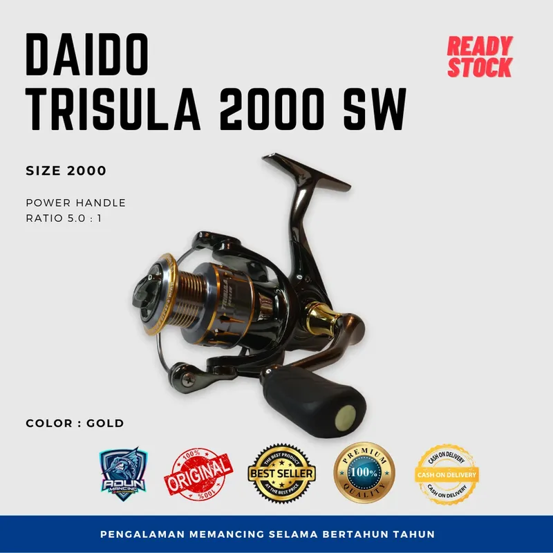Reel Daido Trisula SW 2000 - Gold