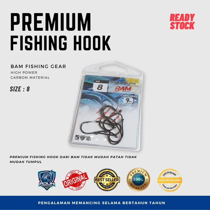 Kail Premium Fishing Hook - No. 8