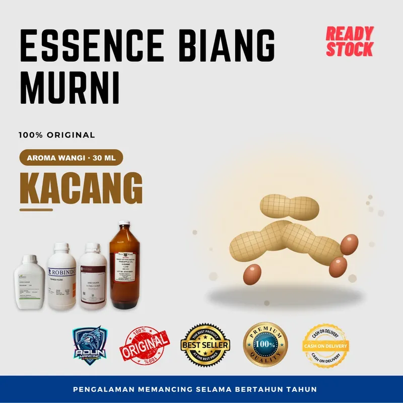 Essen Biang Murni Aroma Wangi 30 ml - Kacang