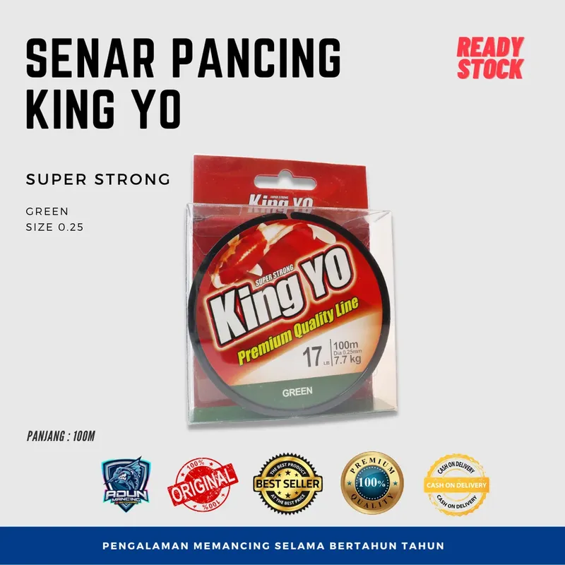 Senar King Yo 100m - 0,25 mm