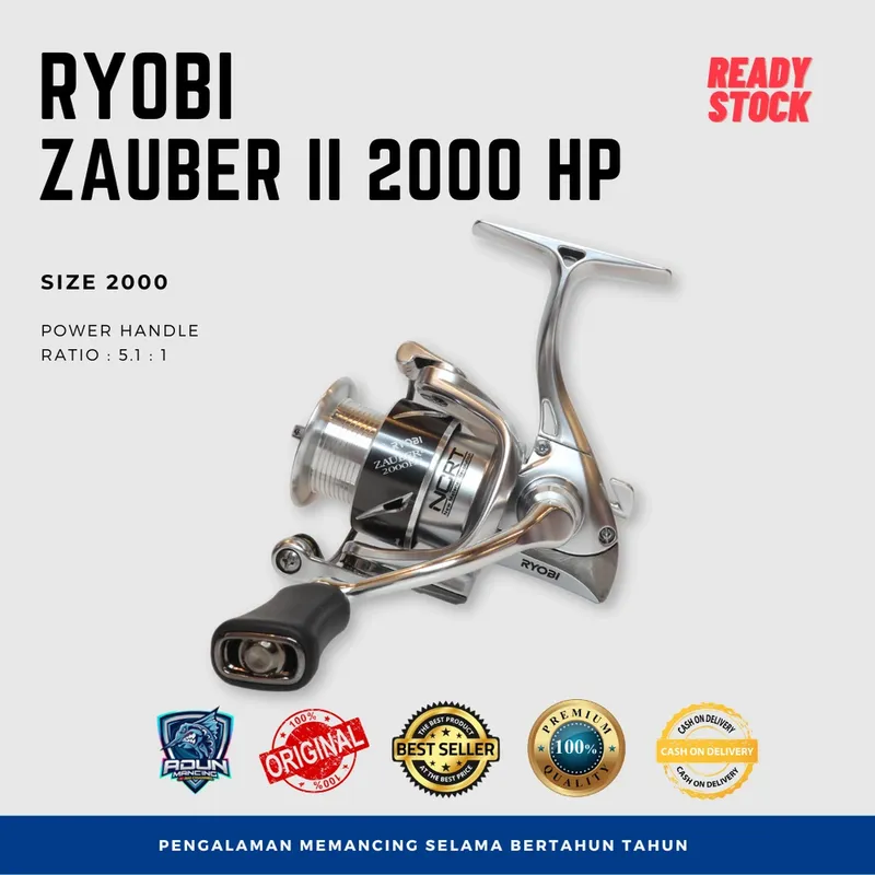 Reel Ryobi Zauber II HP 2000