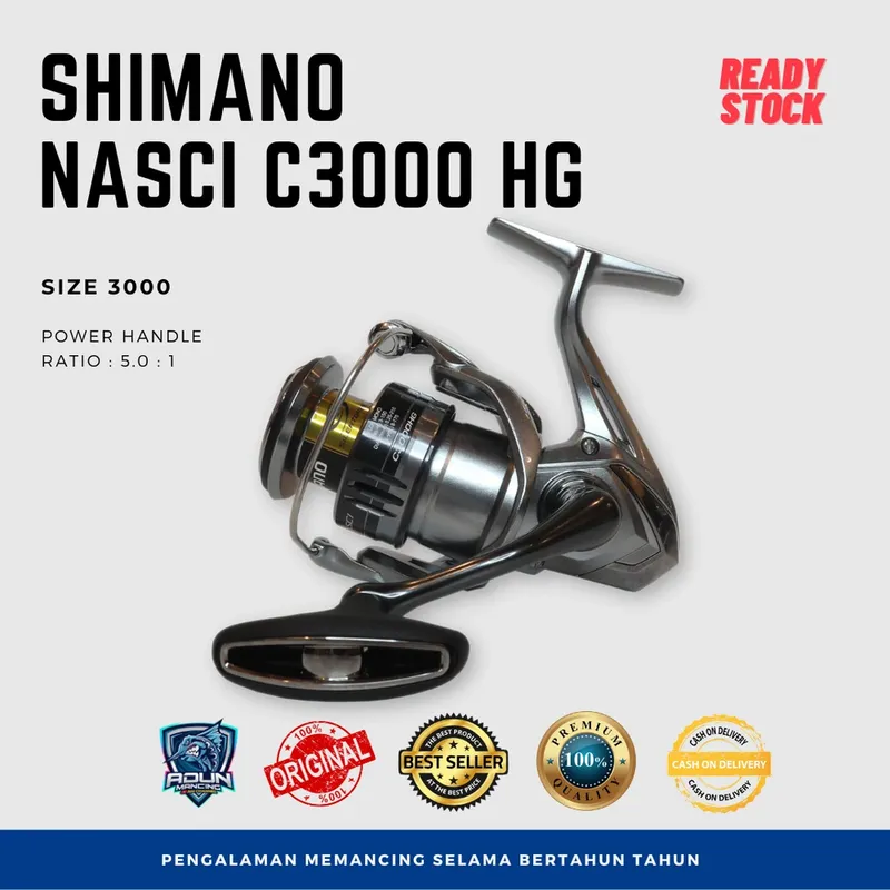 Reel Shimano Nasci C 3000 HG