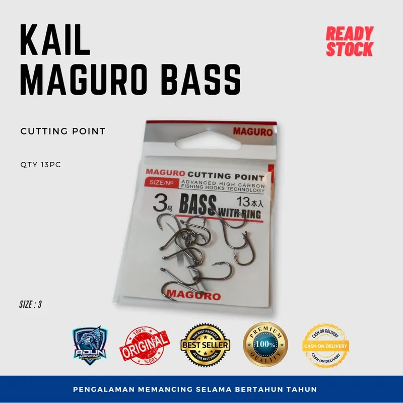 Kail Maguro Bass White Ring - No. 3