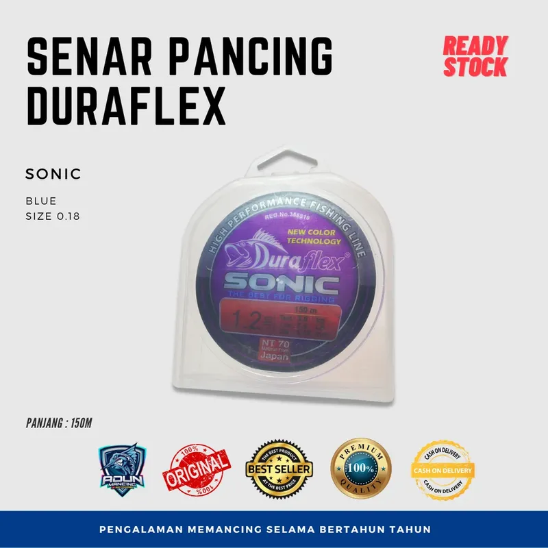 Senar Duraflex Sonic - 0,18 mm