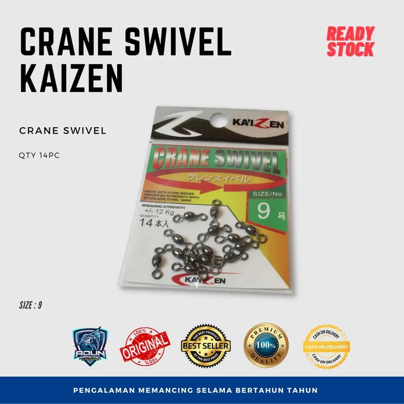 Kili Kili Kaizen Crane Swivel - No. 9