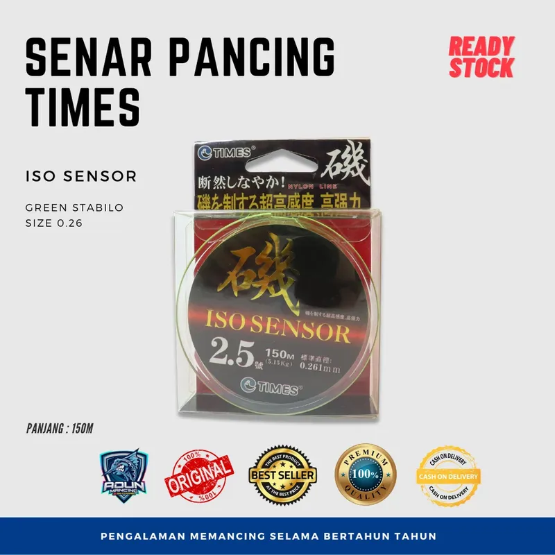 Senar Times Iso Sensor - 0,26 mm