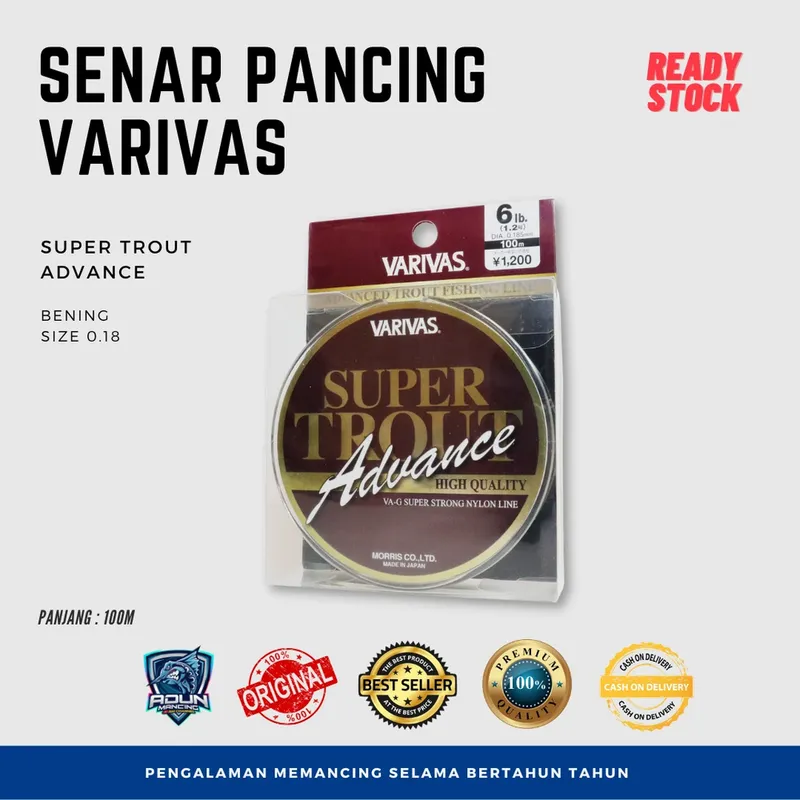 Senar Varivas Super Trout Advance 100m
