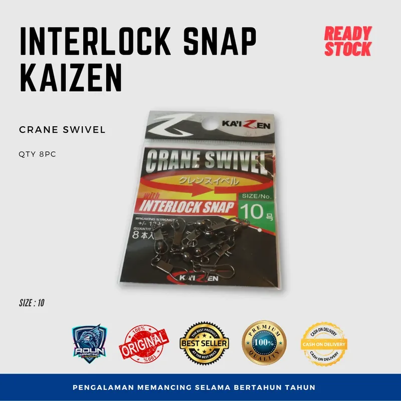 Kili Kili Kaizen Interlock Snap - No. 10