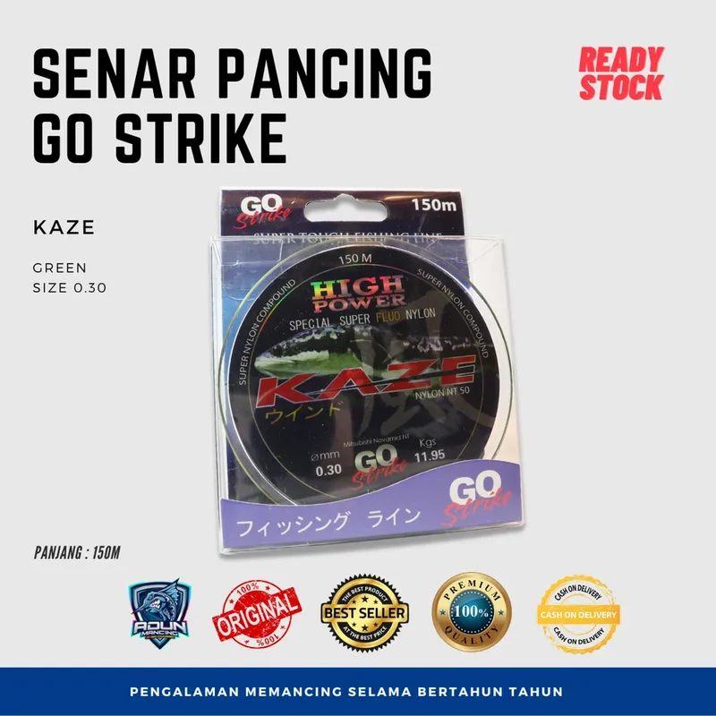 Senar Go Strike Kaze - 0,30 mm