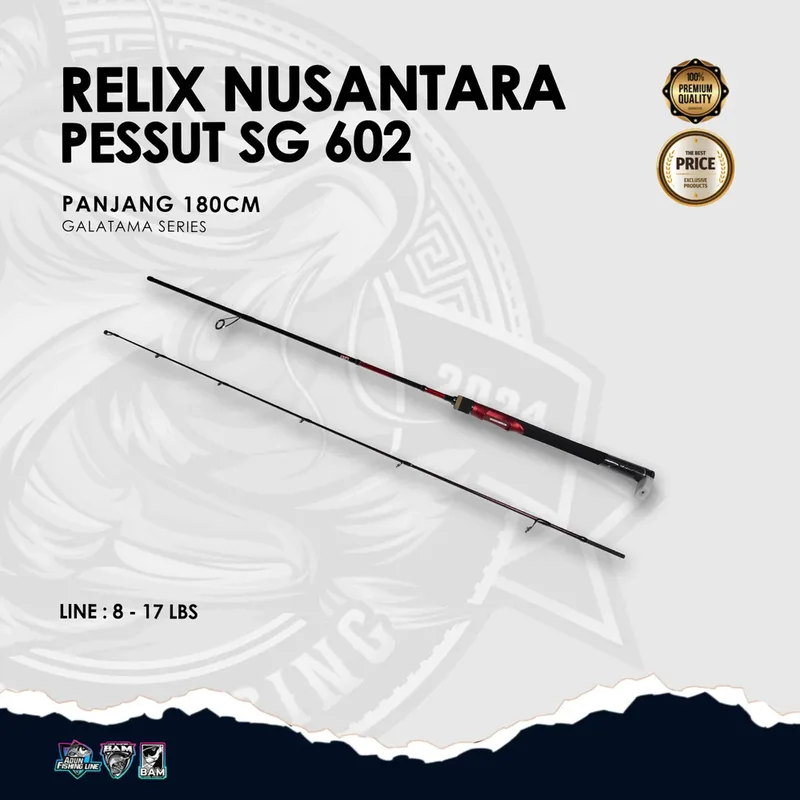 Joran Relix Nusantara Pessut SG - 8-17lbs 602