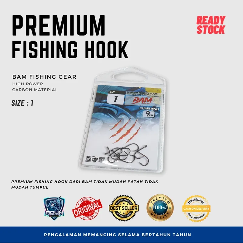 Kail Premium Fishing Hook - No. 1