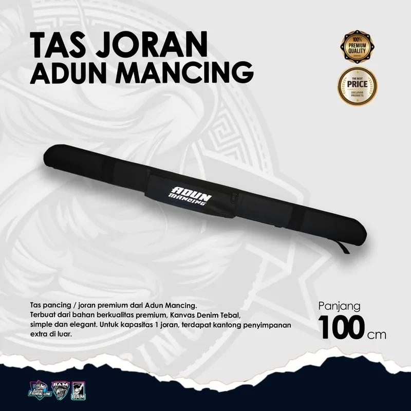 Tas Pancing Hard Case 100cm - Adun Mancing
