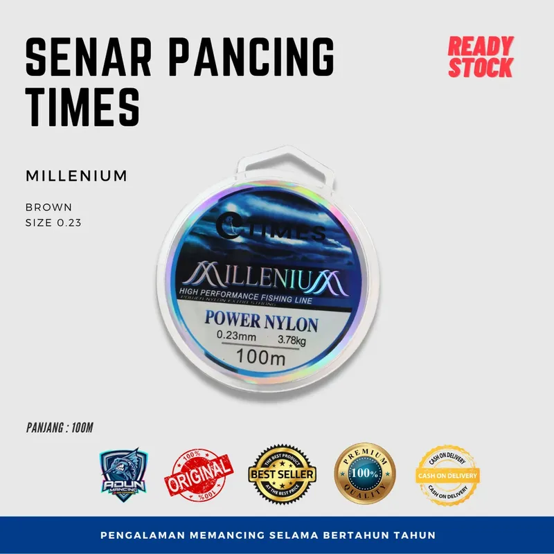 Senar Times Millenium 100m - 0,23 mm