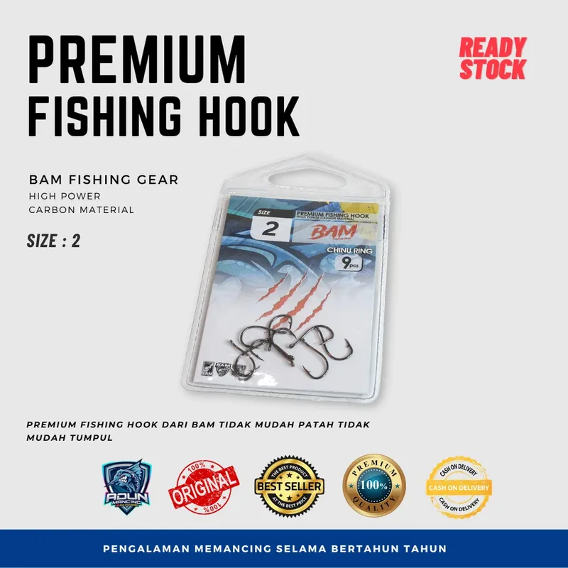 Kail Premium Fishing Hook - No. 2