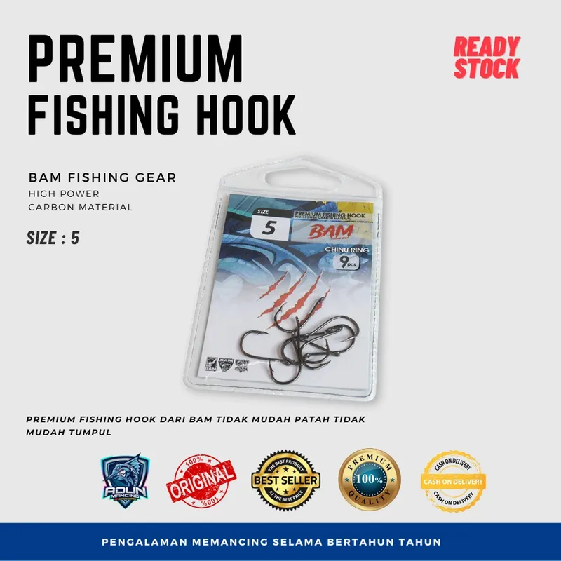 Kail Premium Fishing Hook - No. 5
