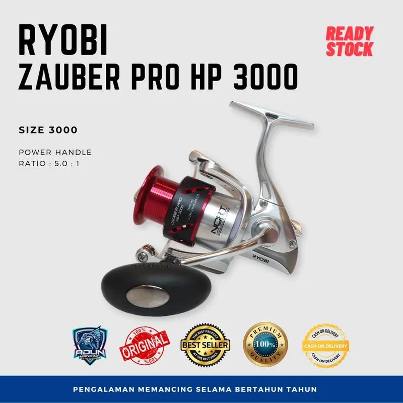Reel Ryobi Zauber Pro HP 3000