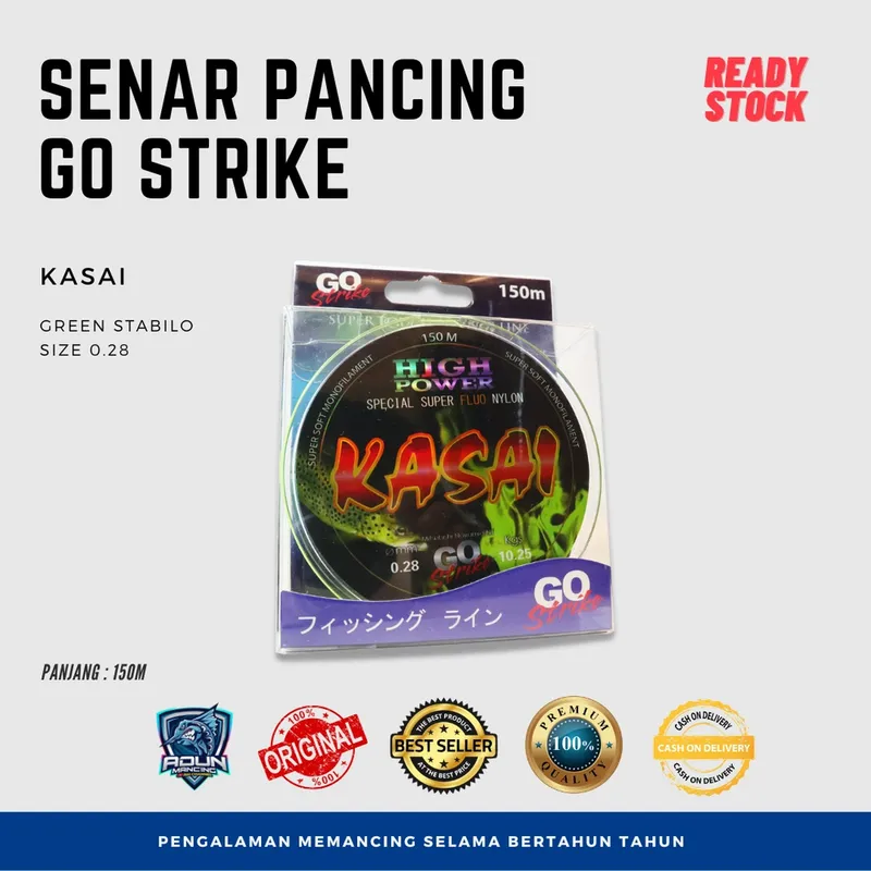 Senar Go Strike Kazai 0,28 150m