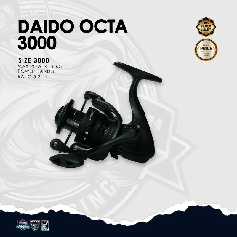 Reel Daido Octa Spinning - 3000