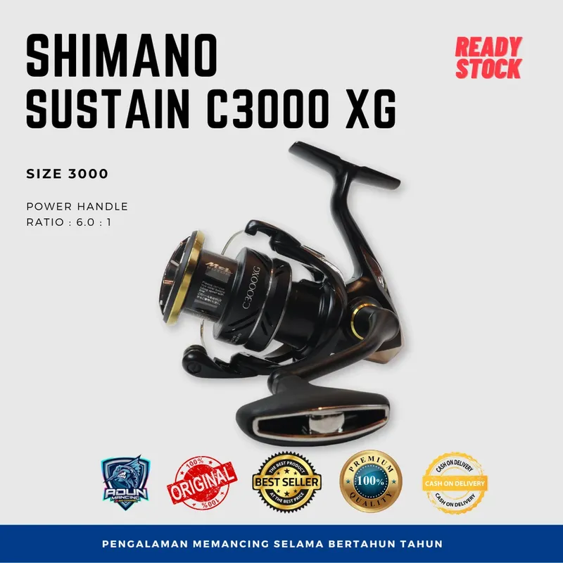 Reel Shimano Sustain C 3000 XG 2021