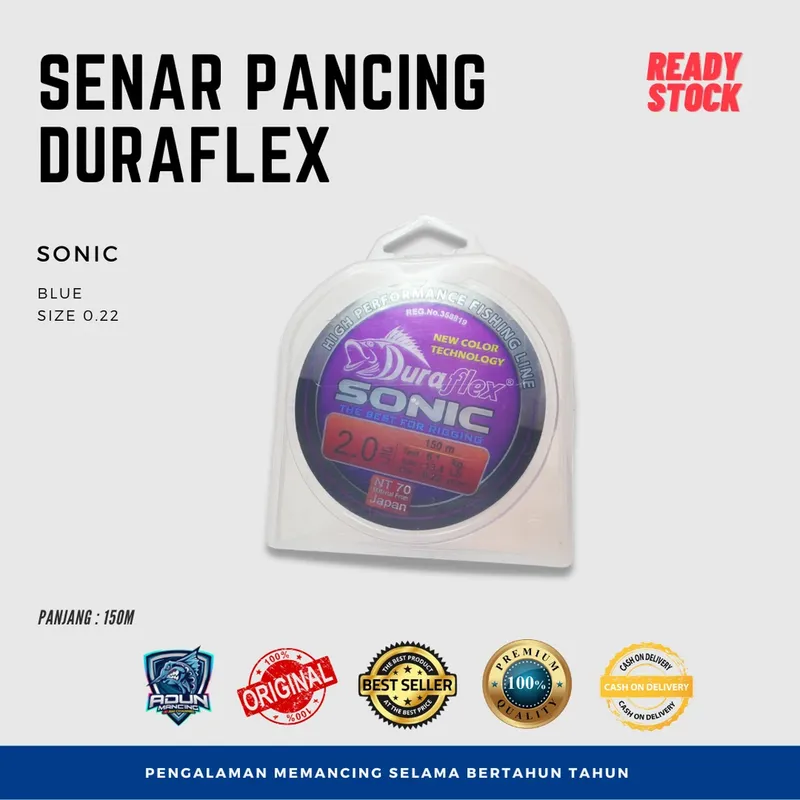 Senar Duraflex Sonic - 0,22 mm