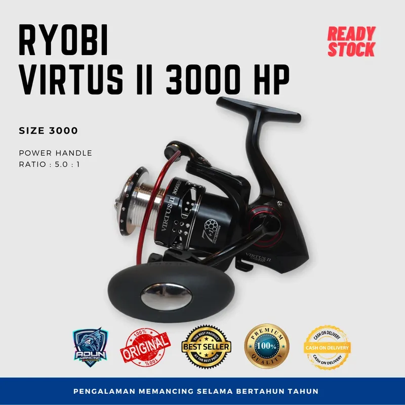 Reel Ryobi Virtus II 3000 HP