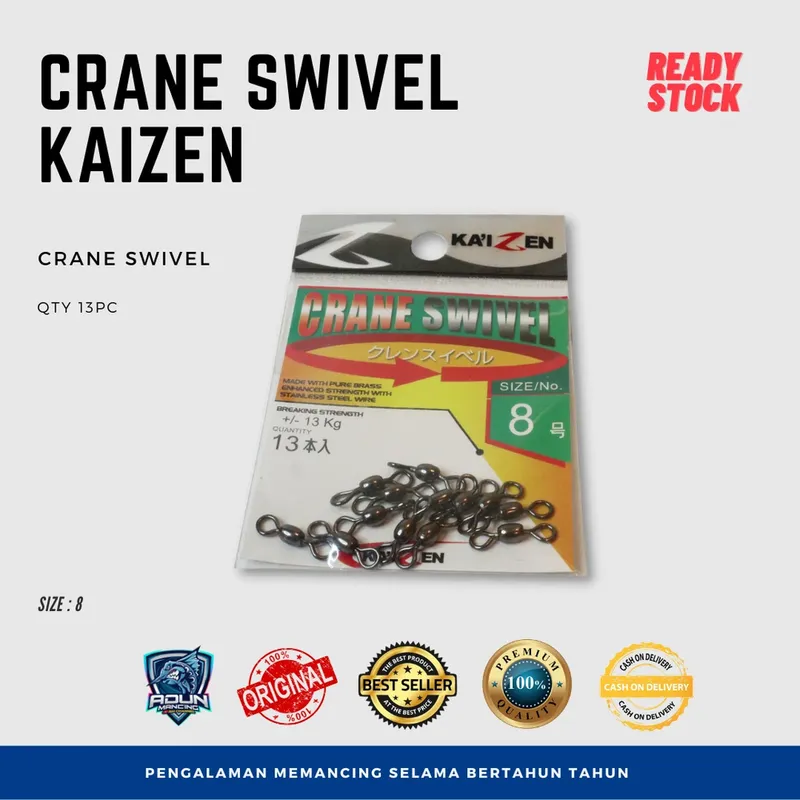 Kili Kili Kaizen Crane Swivel - No. 8