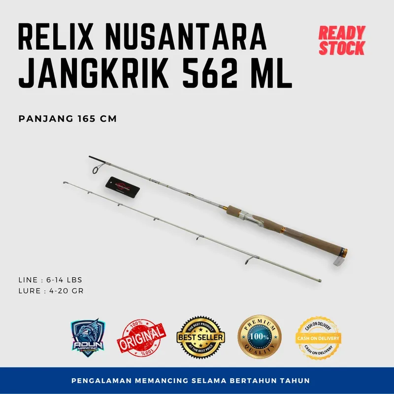 Joran Jangkrik Relix Nusantara Gen 2 562 ML