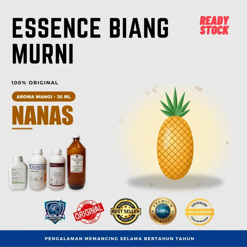 Essen Biang Murni Aroma Wangi 30 ml - Nanas