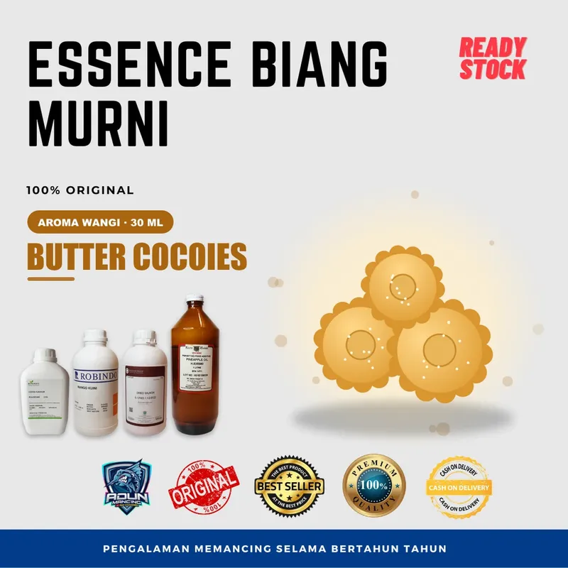 Essen Biang Murni Aroma Wangi 30 ml - Butter Cocoies
