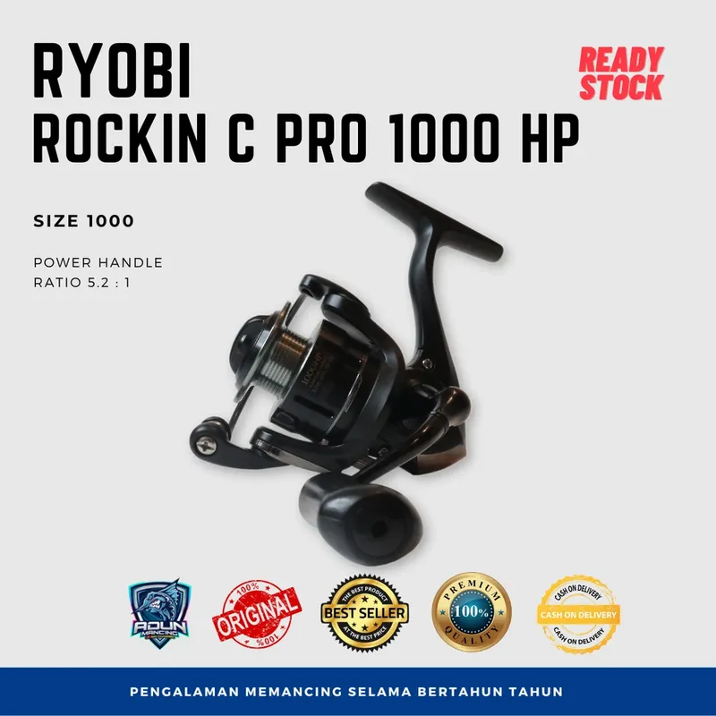 Reel Ryobi Rokcin C Pro 1000 HP