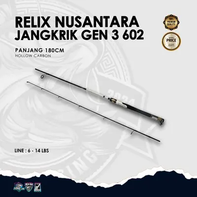 Joran Relix Nusantara Jangkrik Gen 3 602