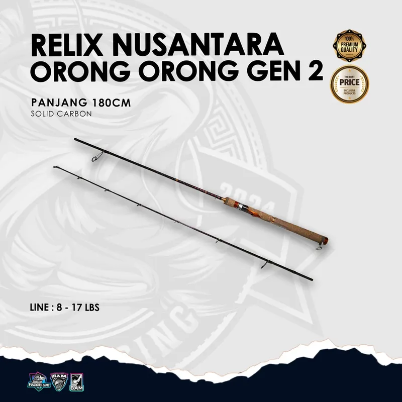 Joran Relix Nusantara Orong Orong Gen 2 - 8-17lbs