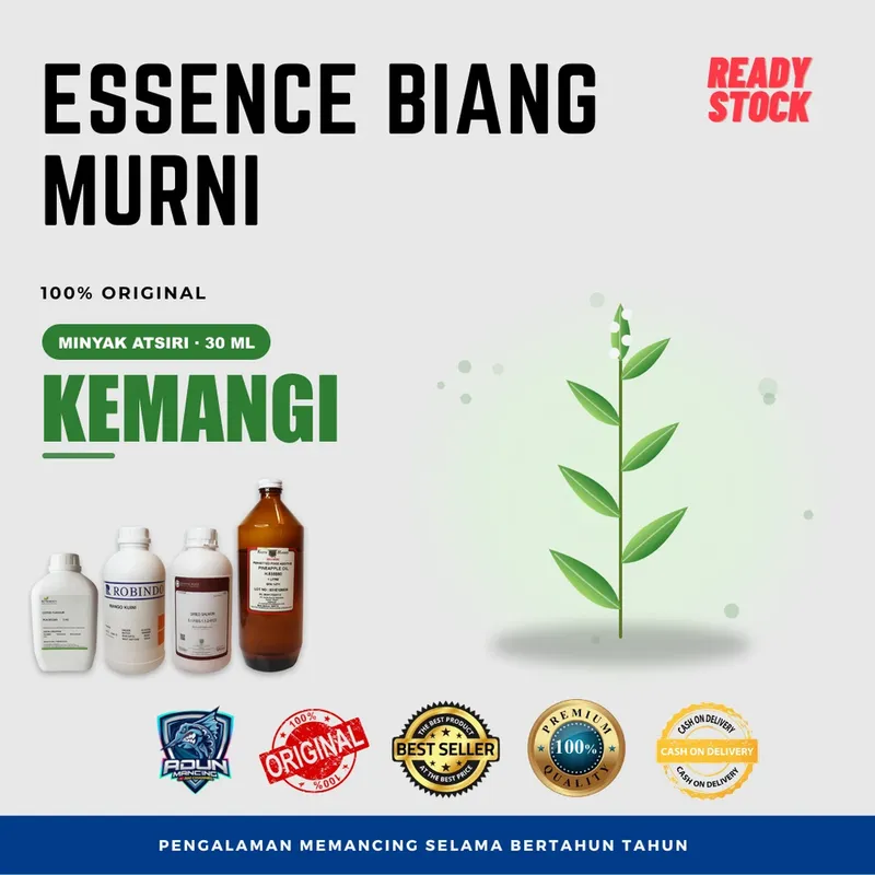 Essen Biang Murni Atsiri 30 ml - Kemangi