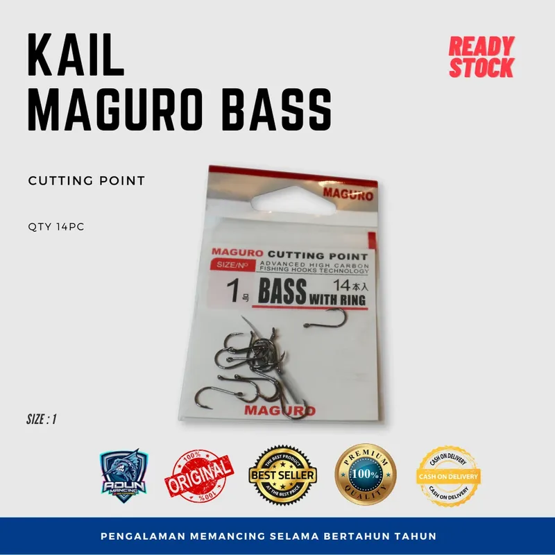 Kail Maguro Bass White Ring - No. 1