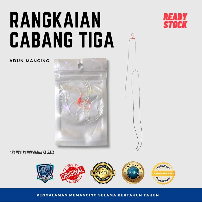 Rangkaian Senar Cabang (Tanpa Kail) - Cabang 3