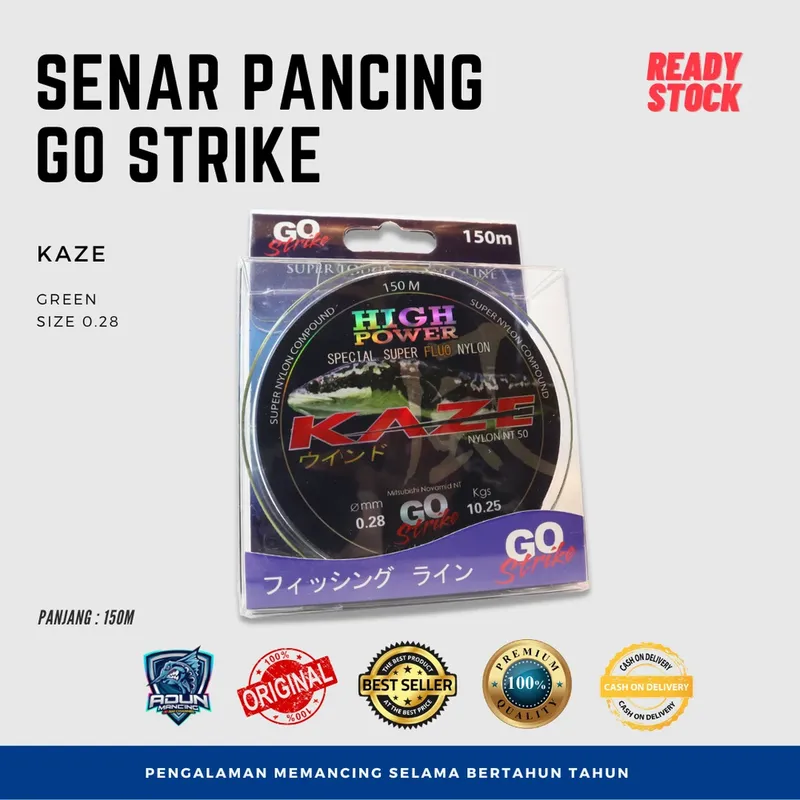 Senar Go Strike Kaze - 0,28 mm