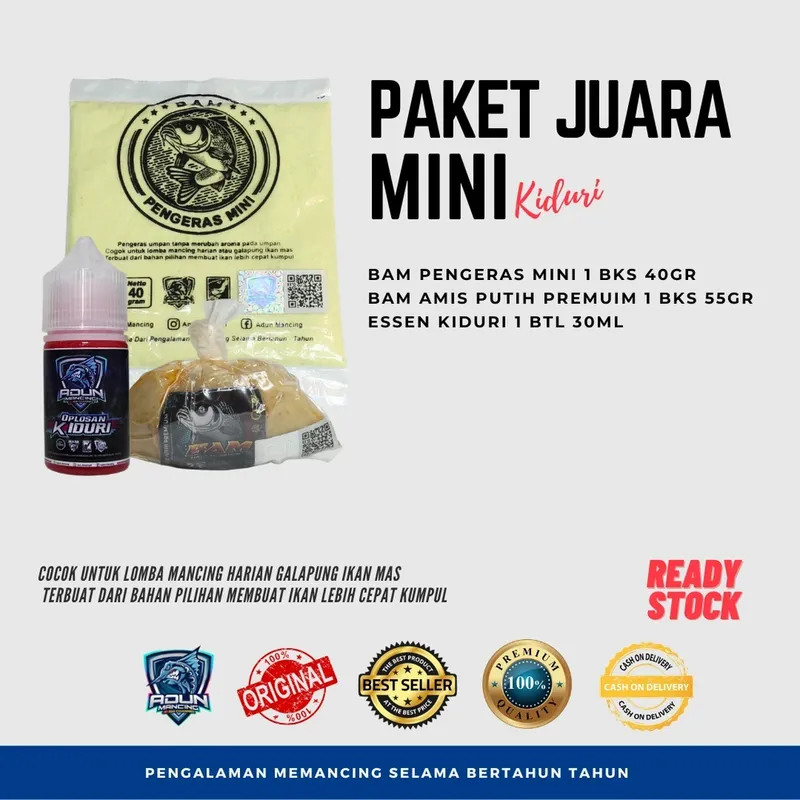 Paket Juara Mini Kiduri + BAM Amis Putih Premium