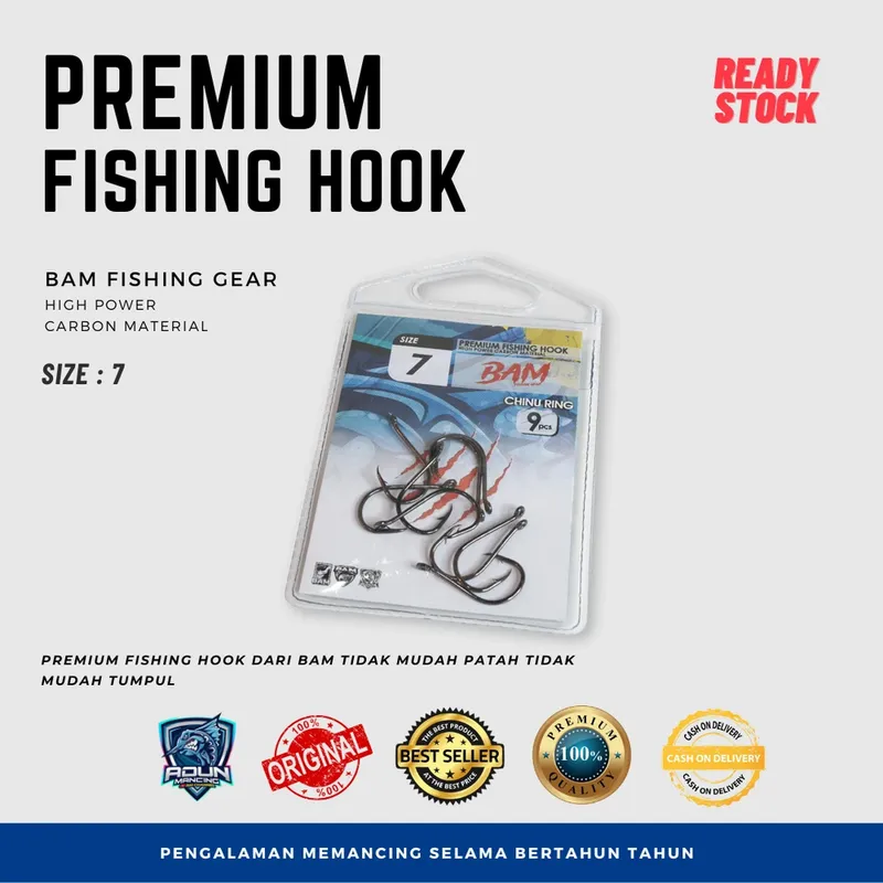 Kail Premium Fishing Hook - No. 7