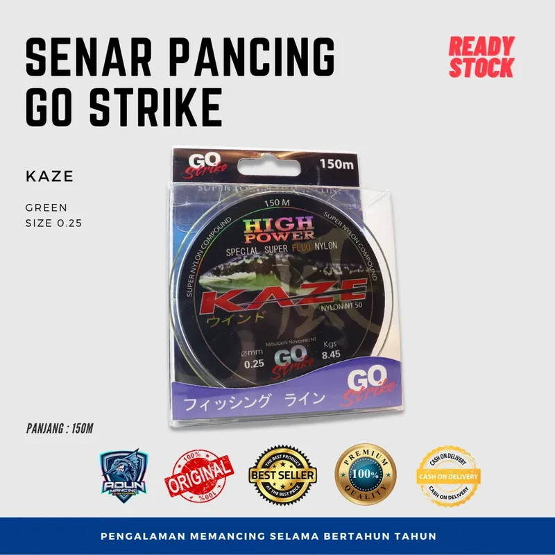 Senar Go Strike Kaze - 0,25 mm
