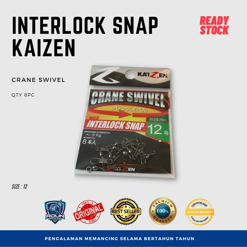 Kili Kili Kaizen Interlock Snap - No. 12