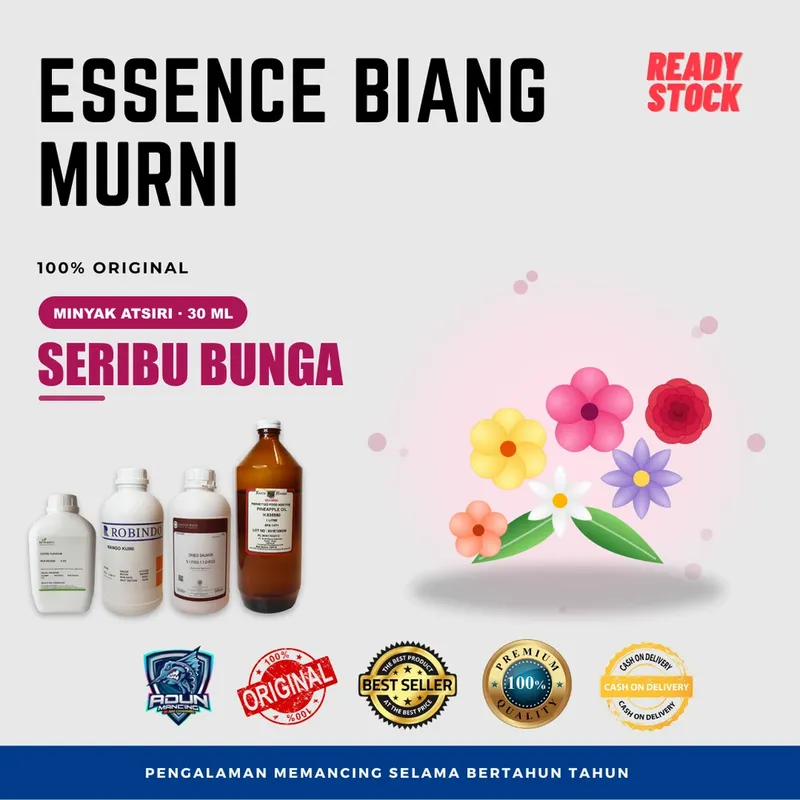 Essen Biang Murni Atsiri 30 ml - Seribu Bunga