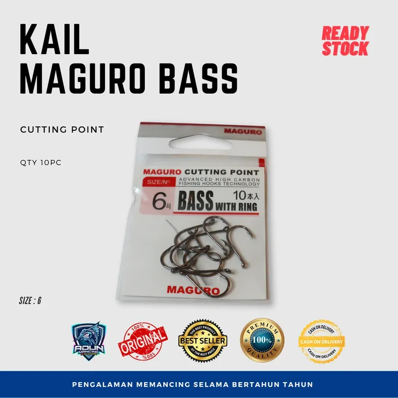 Kail Maguro Bass White Ring - No. 6