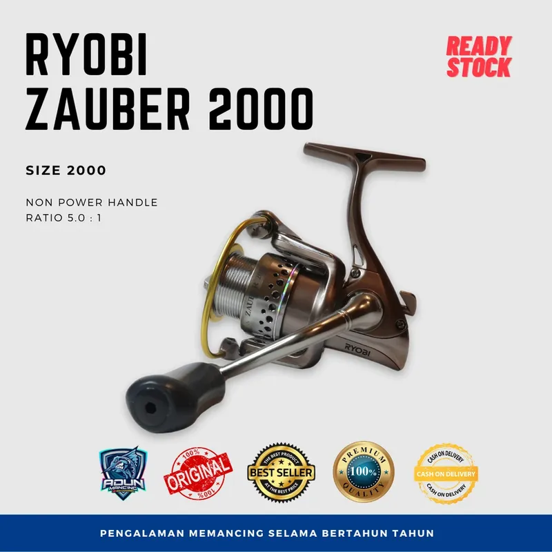Reel Ryobi Zauber 2000