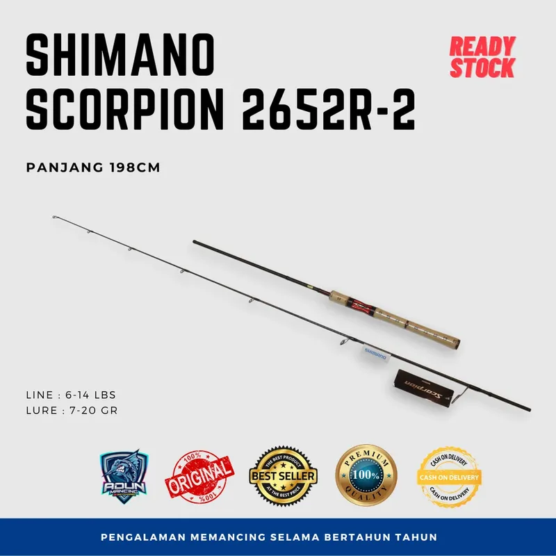 Joran Shimano Scorpion 2652R - 2 Spining