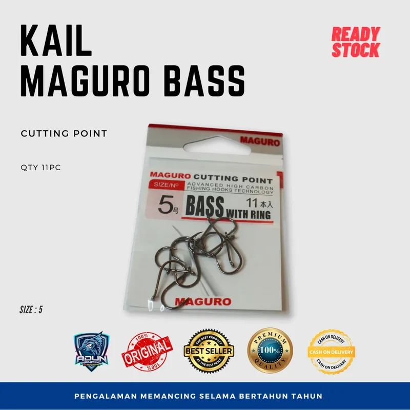 Kail Maguro Bass White Ring - No. 5