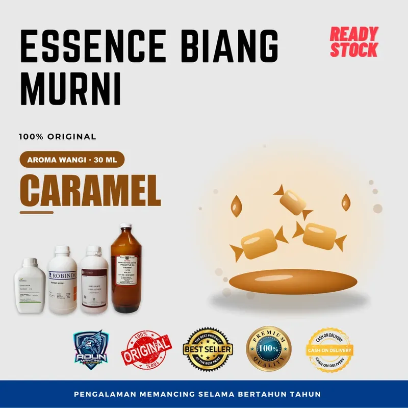 Essen Biang Murni Aroma Wangi 30 ml - Caramel