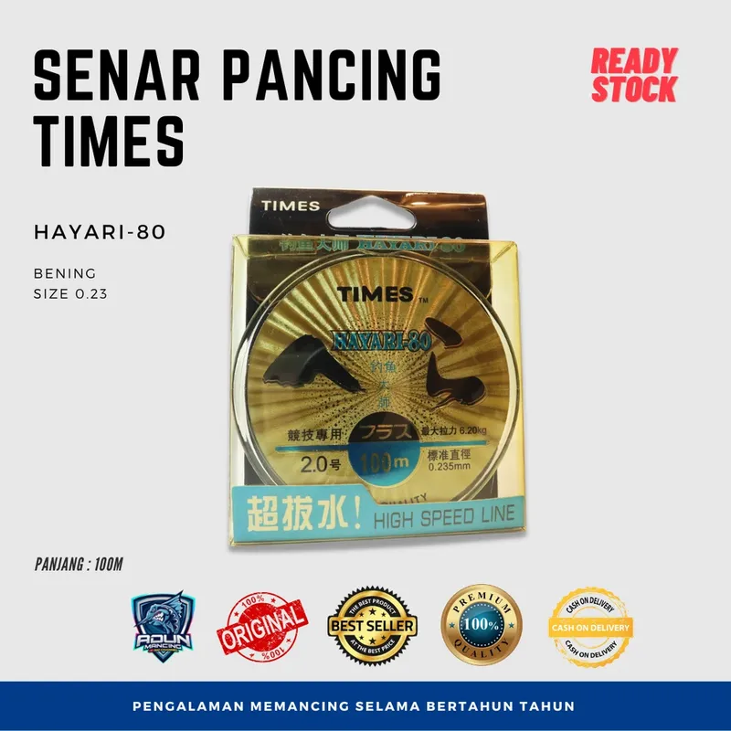 Senar Times Kayari 80 - 0,23 mm