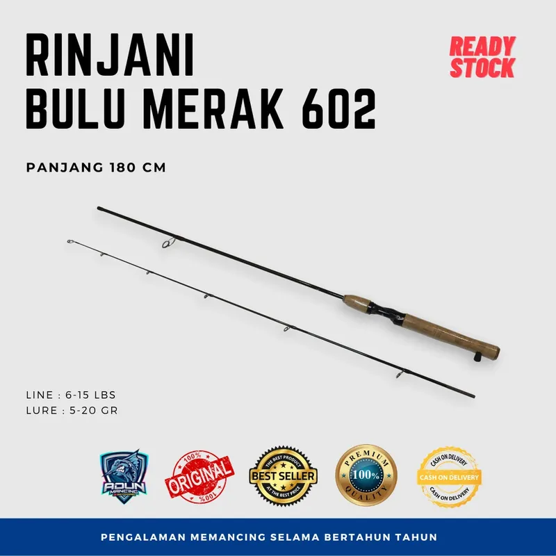 Joran Rinjani Bulu Merak