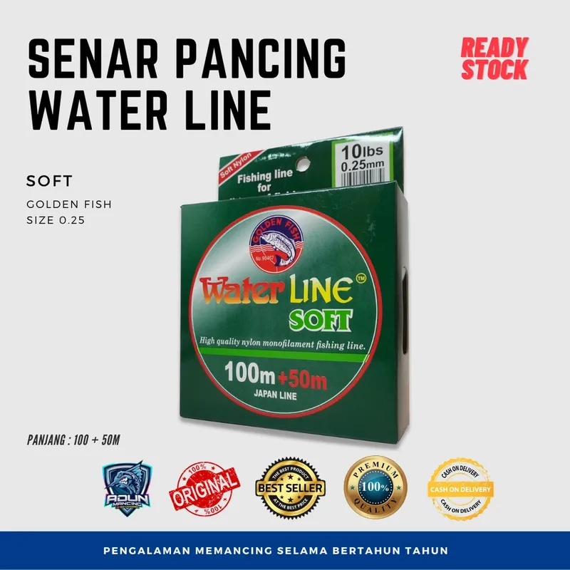 Senar Water Line Soft 150m - 0,25 mm